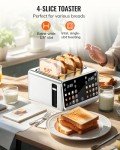 Keenstone 4-Slice Digital Smart Toaster with Touchscreen