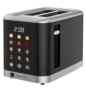 Smart Touchscreen Toaster with Adjustable Settings