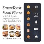SmartToast Digital 4-Slice Toaster with LED Screen