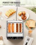 Keenstone 4-Slice Digital Smart Toaster with Touchscreen