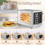 Smart Digital Touchscreen Toaster with 5 Settings