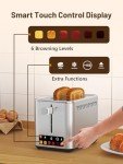 Smart Touch Screen Toaster with 6 Browning Levels