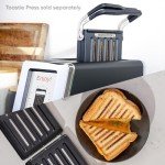 Smart Touchscreen Toaster with Wi-Fi Connectivity