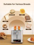 Smart Touch Screen Toaster with 6 Browning Levels