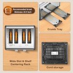 Mecity Smart 4-Slice Touch Screen Toaster