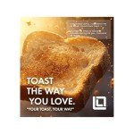 Livwell Smart Touch Toaster with Color Screen Display