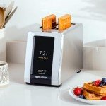 Smart Touchscreen Toaster with Wi-Fi Connectivity