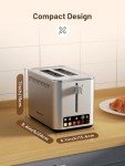 Smart Touch Screen Toaster with 6 Browning Levels