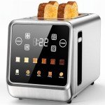 Touch Screen Stainless Steel 2-Slice Digital Toaster