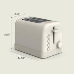 Bella 2 Slice Toaster with Shade Control & Features