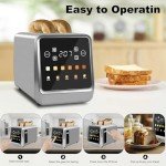 Touch Screen Smart Toaster with LCD Display