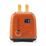Smart Digital 2-Slice Motorized Toaster with LCD Timer