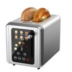 WHALL® 2-Slice Touch Screen Digital Toaster