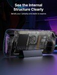 JSAUX Clear Back Plate for Steam Deck OLED/LCD