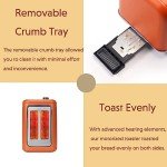 Smart Digital 2-Slice Motorized Toaster with LCD Timer