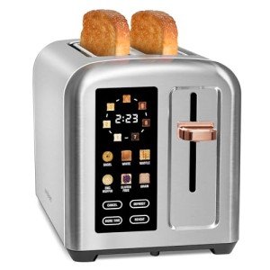 Touch Control 2-Slice Stainless Steel Toaster
