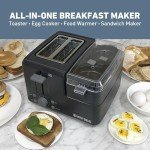 Breakfast Station: Toaster & Egg Cooker Combo