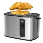 Extra Wide Slot 2-Slice Toaster with Timer