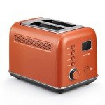Smart Digital 2-Slice Motorized Toaster with LCD Timer
