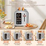 Touch Control 2-Slice Stainless Steel Toaster