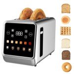 Smart Touch Screen Toaster with LCD and Digital Timer