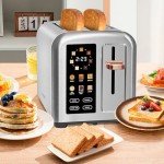 Touch Control 2-Slice Stainless Steel Toaster