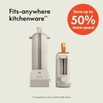 BELLA Slim Toaster & Ceramic Waffle Maker Set