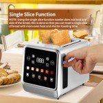 Smart Touch Screen Toaster with LCD and Digital Timer