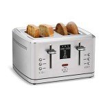 Cuisinart Digital 4-Slice MemorySet Toaster, Silver