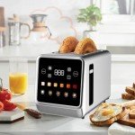 Smart Touch Screen Toaster with LCD and Digital Timer