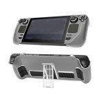 Crystal Clear Kickstand Case for Steam Deck