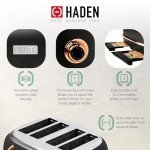 Haden Heritage 4-Slice Adjustable Stainless Steel Toaster