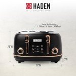 Haden Heritage 4-Slice Adjustable Stainless Steel Toaster
