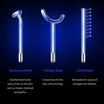 NuDerma Clinical Skin Therapy Wand with 6 Wands