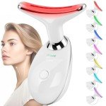 7-Color Facial Massager with Red Light Therapy