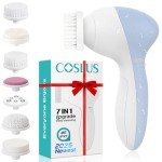 COSLUS 7-in-1 Silicone Face Cleansing Brush