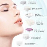 COSLUS 7-in-1 Silicone Face Cleansing Brush