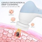 COSLUS 7-in-1 Silicone Face Cleansing Brush