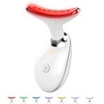 LED Facial and Neck Massager with Color Therapy