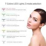 LED Facial and Neck Massager with Color Therapy