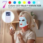 LED Red Light Therapy Face Mask – 7 Colors