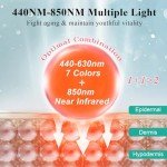 LED Red Light Therapy Face Mask – 7 Colors