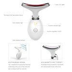 LED Facial and Neck Massager with Color Therapy