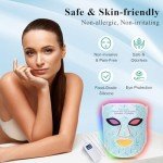 LED Red Light Therapy Face Mask – 7 Colors