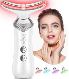 7-in-1 Facial and Neck Massager Tool