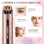 INTEO Microcurrent Facial Device with Red Light Therapy