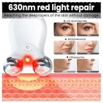 Smart Microcurrent Facial Device with Red Light Technology
