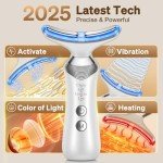 7-in-1 Face and Neck Massager Device