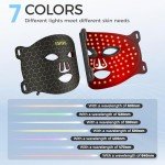 LED Face Mask for Skin Care & Light Therapy