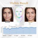 7-Color LED Red Light Therapy Face Mask